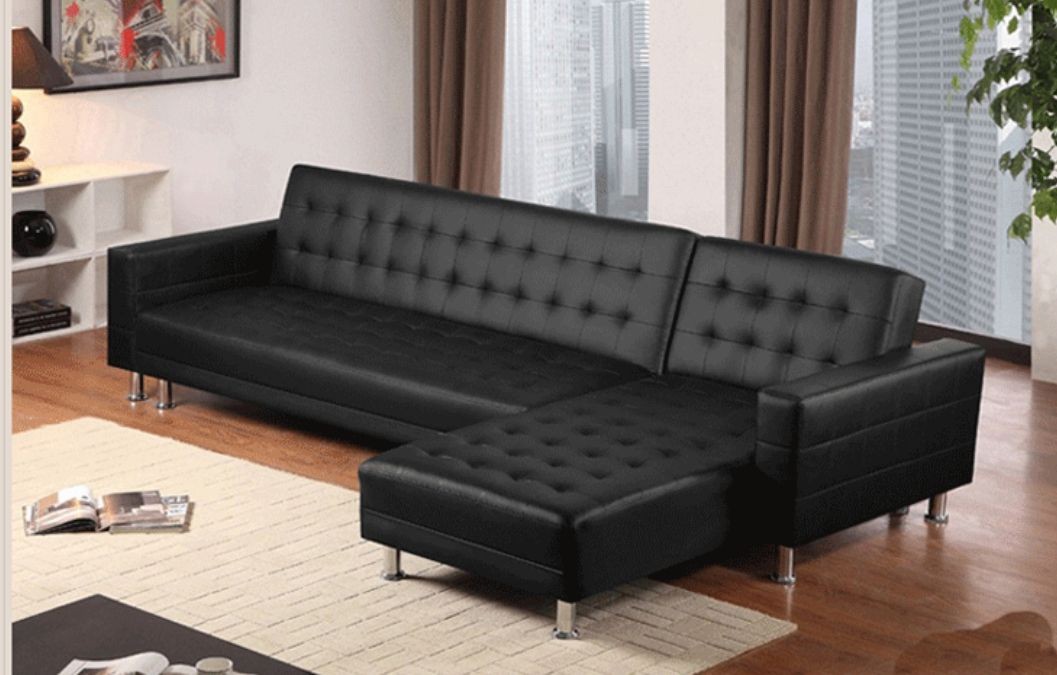 cheap leather sofa bed sale